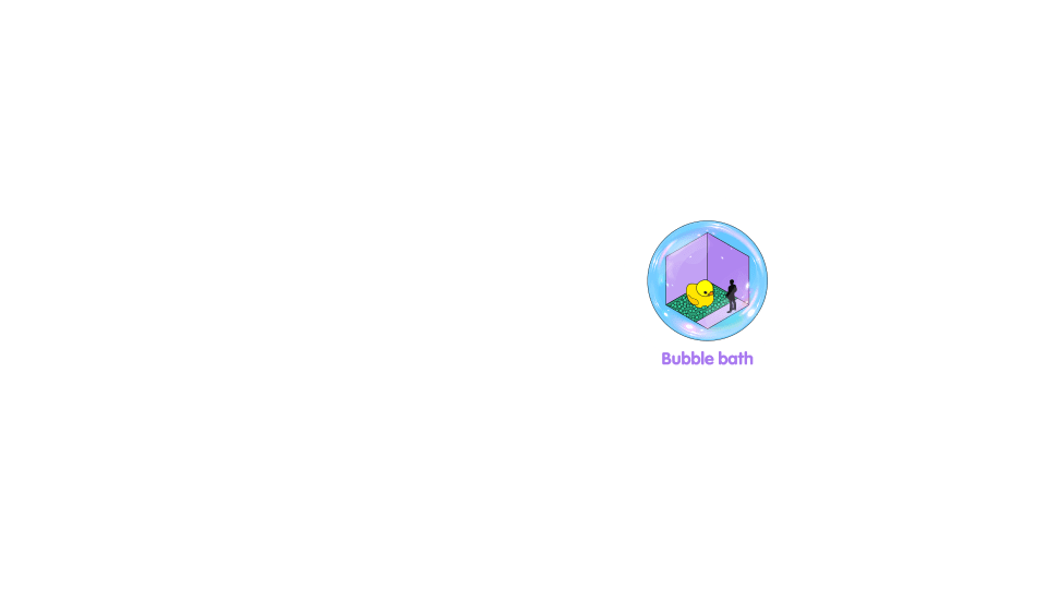 BUBBLE BATH PIT